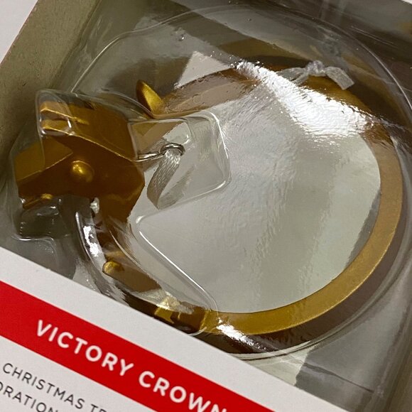 Hallmark Fortnite Victory Crown Christmas Tree Ornament 2023 Gold Tone - Picture 2 of 5
